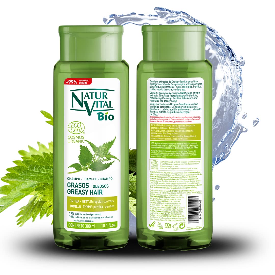 Naturvital Bio - Eco Bio Shampoo for Greasy Hair
